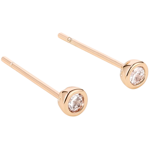 DODOGOGO简约锆石耳钉女2025新款高级感精致百搭耳饰品养耳洞耳环