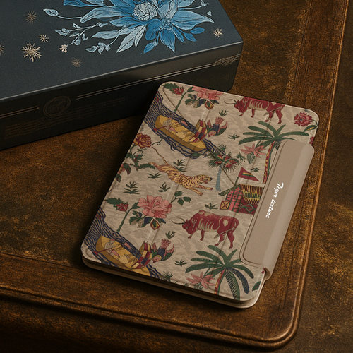 iPadpro2025保护套带笔槽mini6/7复古牛虎12.9十代13寸保护壳iPadAir7/6磁吸壳22/21/20平板11代适用小米7pro