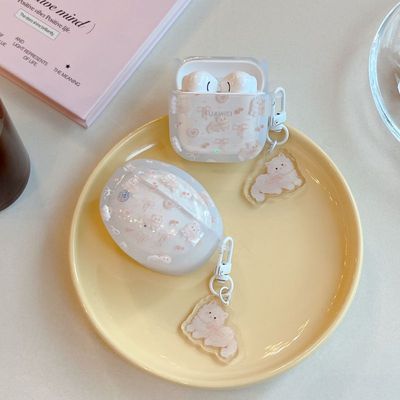 蝴蝶结猫咪华为freeClip2耳机壳