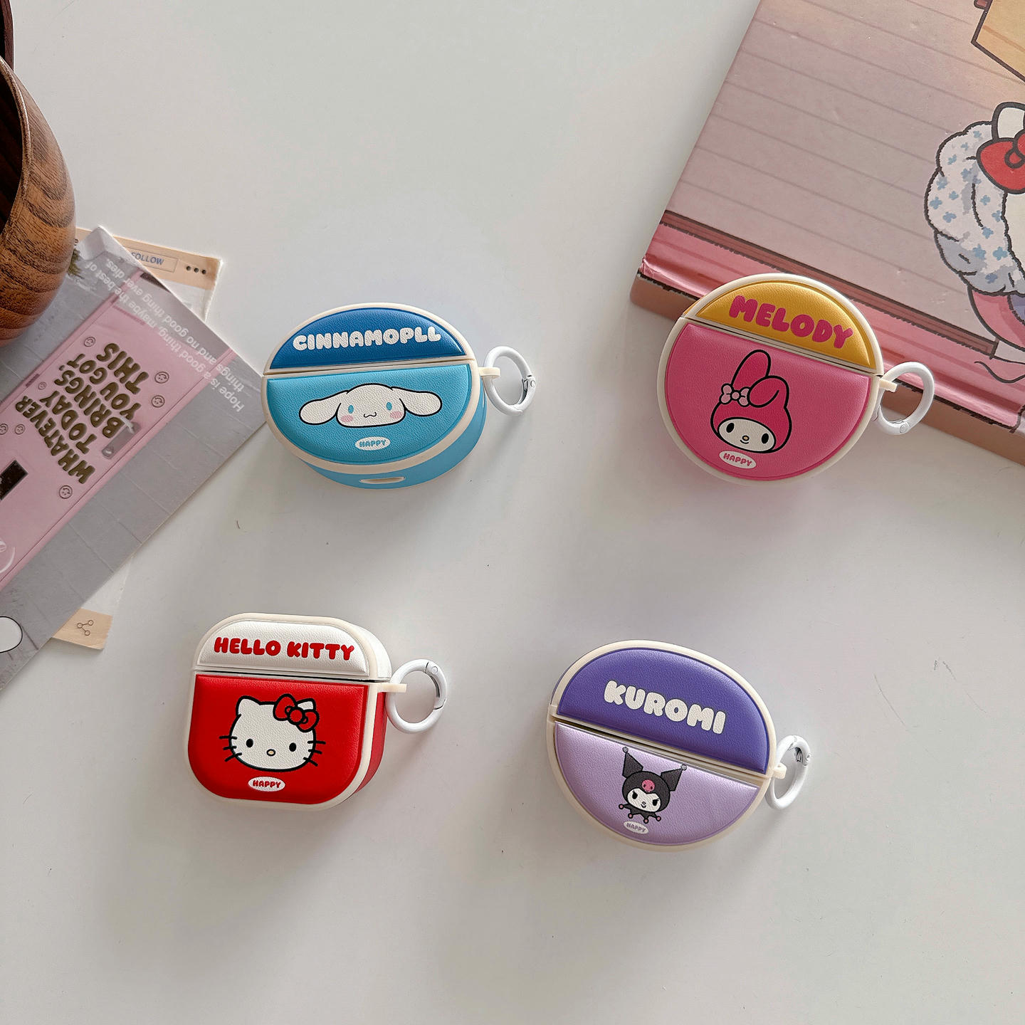 库洛米美乐蒂华为clip2耳机壳