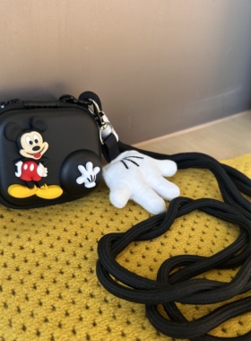 毛绒手掌米奇适用大疆DJIosmo nano运动相机收纳包nano主机包女男