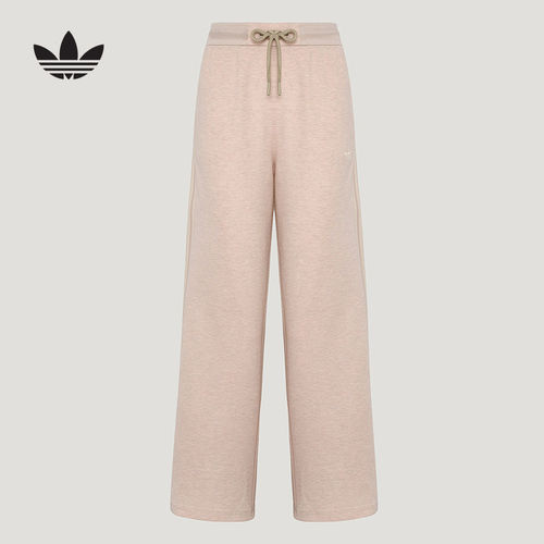 adidas阿迪达斯三叶草春女街头复古风三条纹休闲运动裤长裤KY8486
