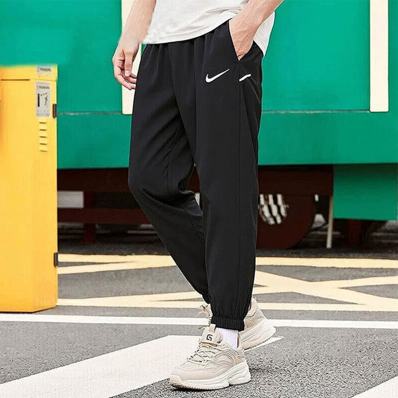 Nike耐克裤子薄款篮球长