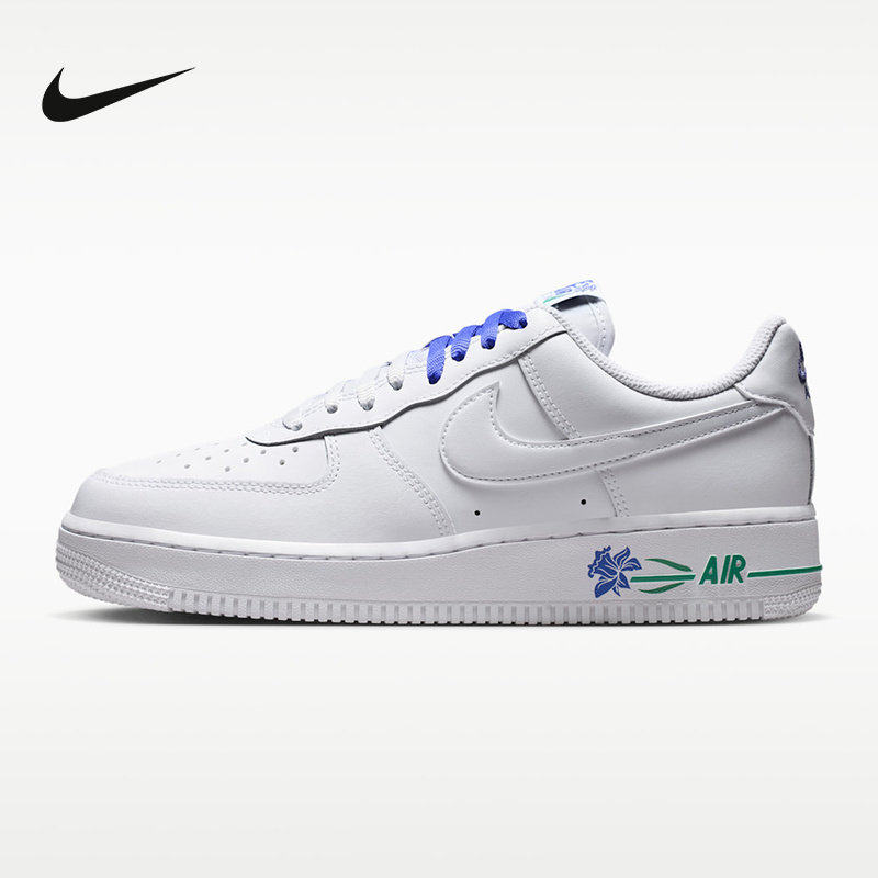 Nike耐克女鞋空军一号运动鞋AIR FORCE 1白色低帮板鞋IF0498-101