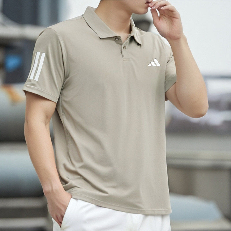 Adidas男短袖POLO衫夏季