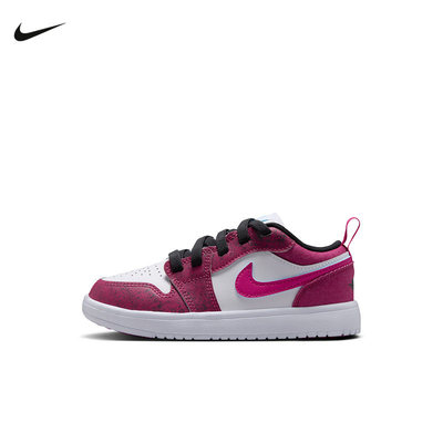 Nike耐克男女幼童鞋秋新款JORDAN 1魔术贴易穿脱运动鞋IO2059-602