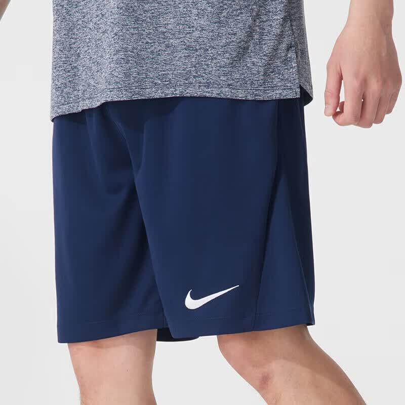 NIKE耐克短裤男夏季轻薄透气宽松运动休闲五分裤篮球裤藏蓝色潮流