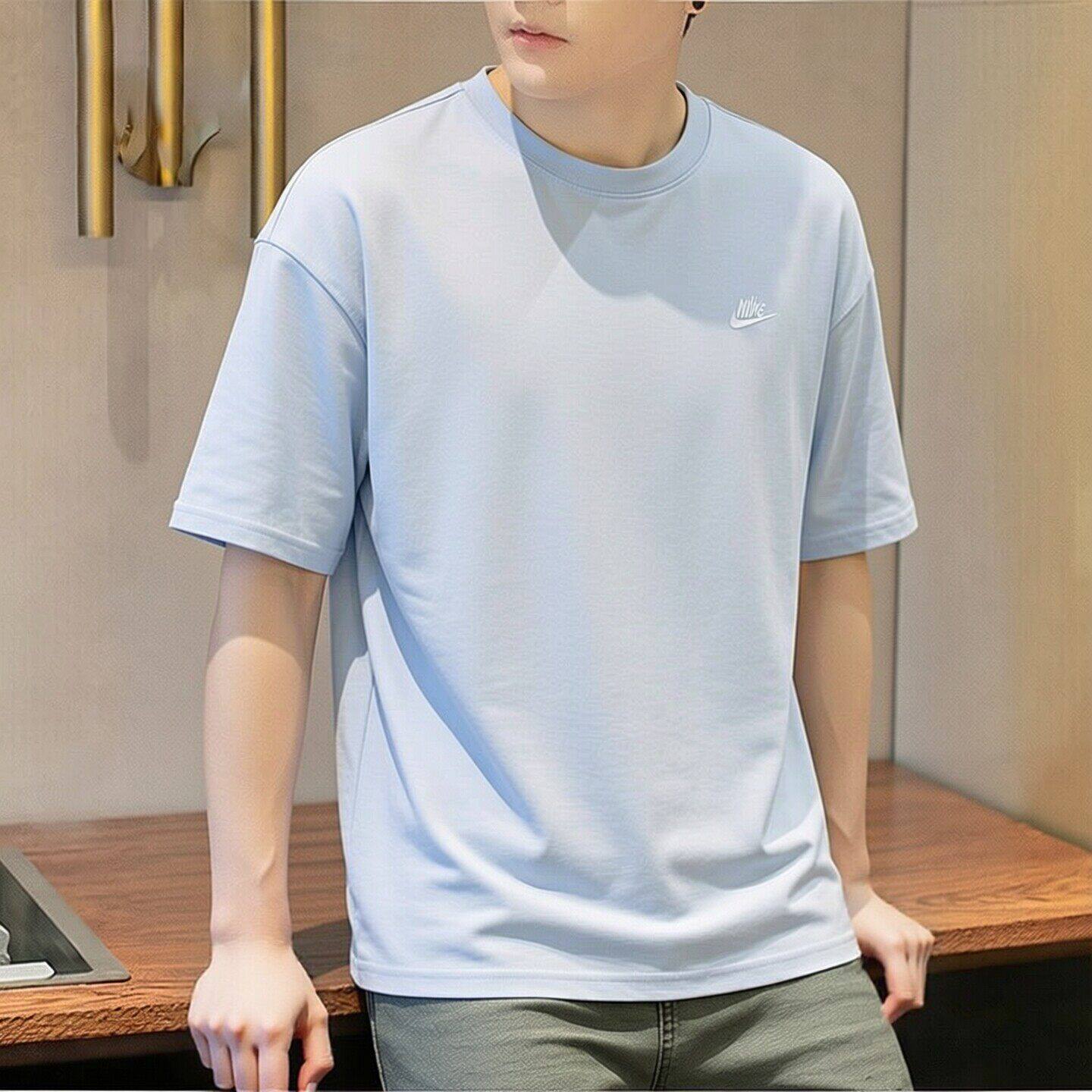 蓝色短袖Nike耐克正品男