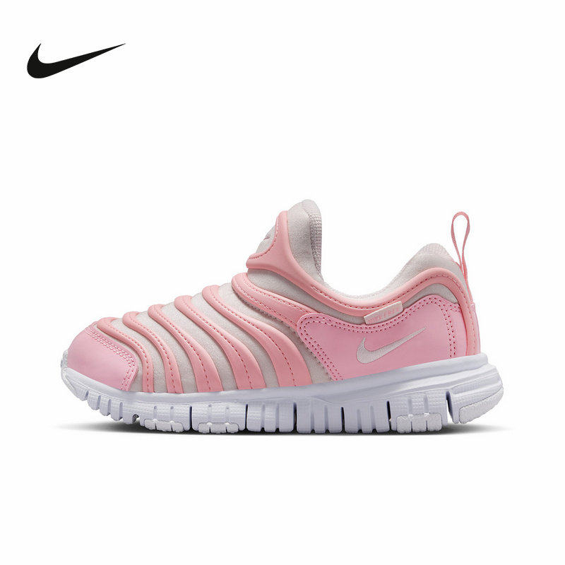 Nike耐克男女童鞋时尚百搭低帮舒适毛毛虫运动鞋休闲鞋343738-641