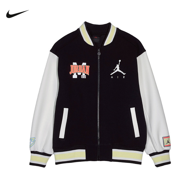 NIKE耐克JORDAN男子棒球服2026春季新年款夹克外套 IU5312-010