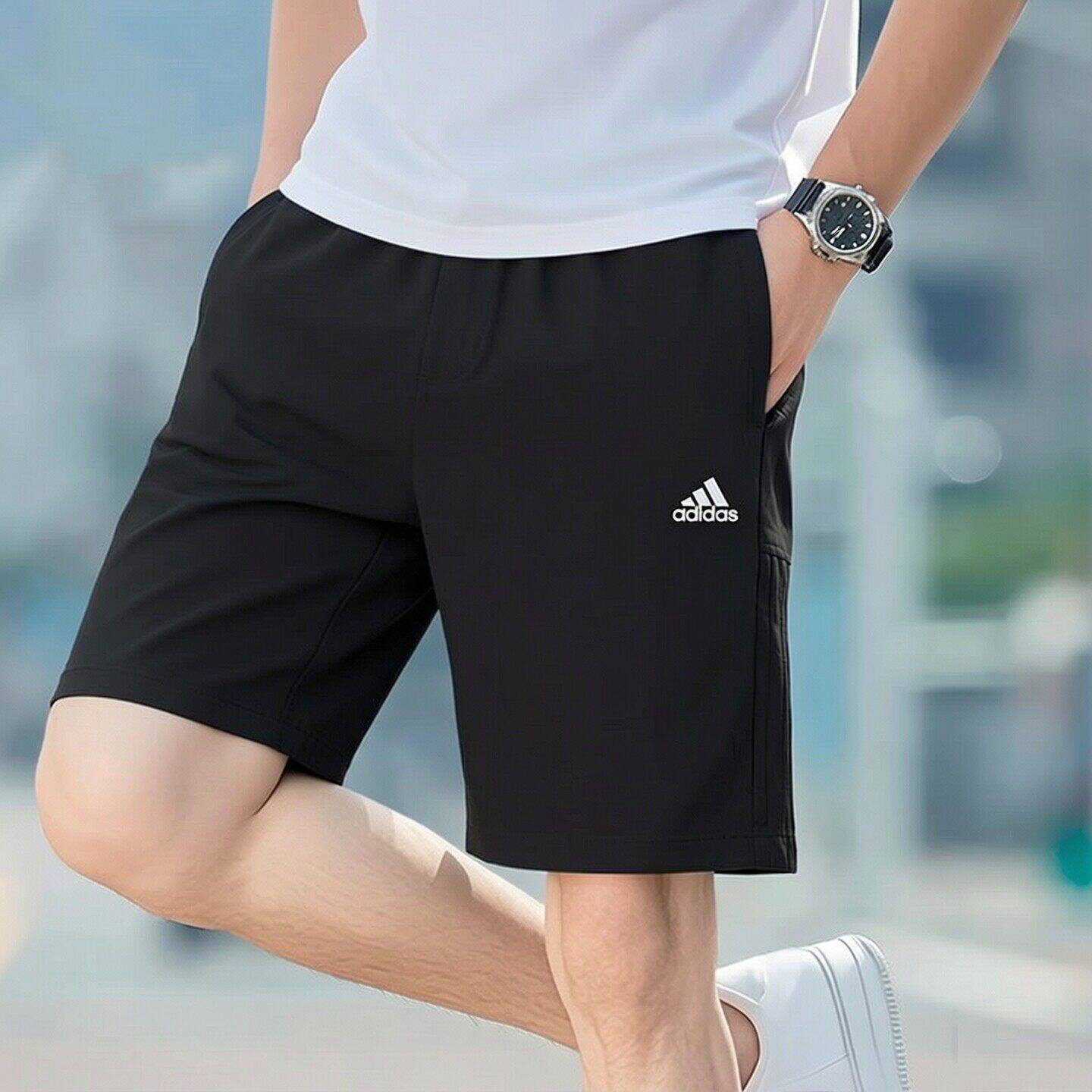 Adidas五分裤子男夏季运