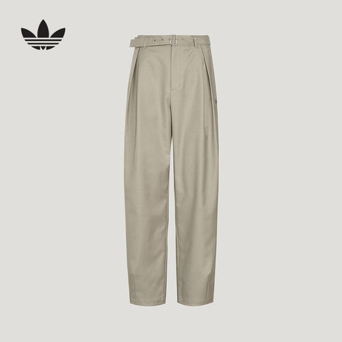 adidas阿迪达斯三叶草男系列休闲梭织宽松运动裤 KU8925
