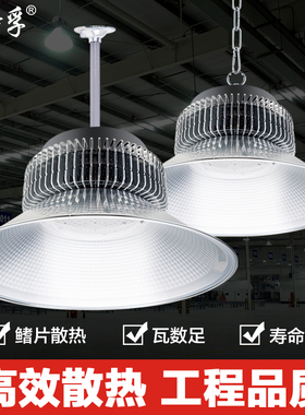 温特孚鳍片led200W150W照明灯吊灯灯仓库工厂球场车间厂房工矿灯