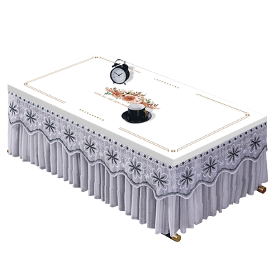 茶几罩防水防油免洗客厅皮革蕾丝
