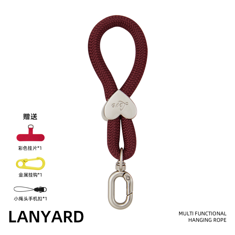 车钥匙扣手机挂绳防丢绳防盗苹果华为耳机背包水杯奶嘴书包相机挂链挂件挂饰安全绳短绳便携短款高端创意编织