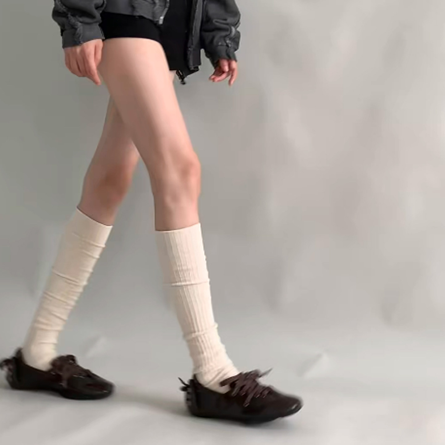 袜子女秋miu系小腿袜芭蕾风长袜过膝袜子韩系ins风袜子长筒袜女款,女士内衣/男士内衣/家居服,长筒袜,淘宝优惠券,粉丝福利购,淘宝优惠卷