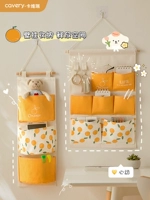 Система хранения для кровати, подвесной органайзер, из хлопка и льна