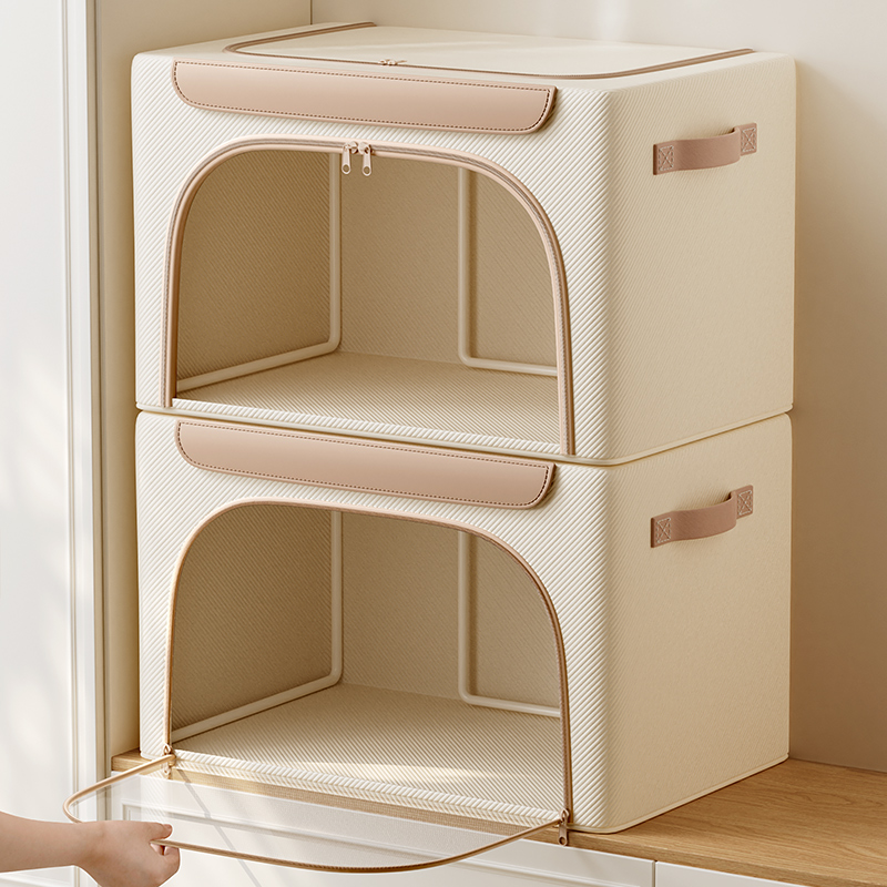 【超大容量】牛津布艺衣服收纳箱