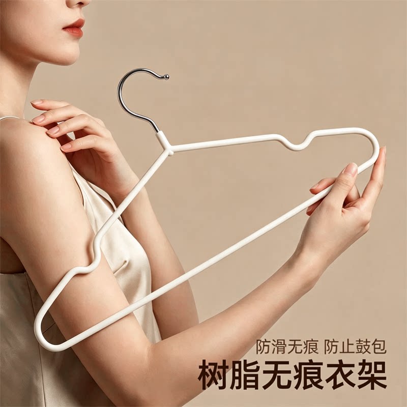 【立减15%】新款加粗防滑衣架图片