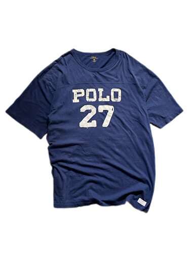 GROOVEvintage「POLO 27」学院运动印花Tee恤