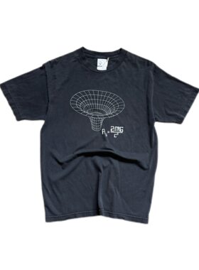 GROOVE vintage物理黑洞麦克斯韦方程组90年代Tee