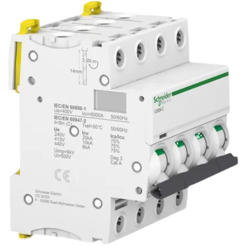 非实价议价议价议价A9F75440施耐德MCB断路器iC60N 4P D40A D50A