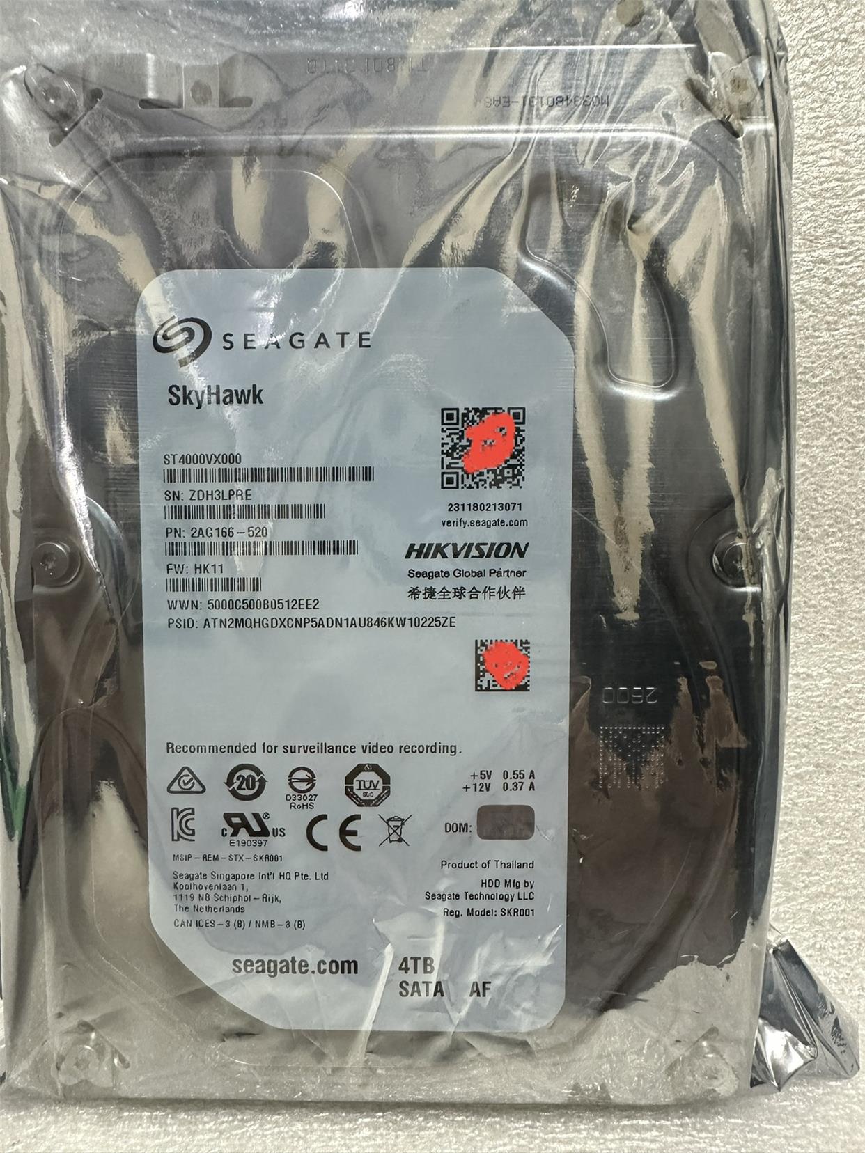 非实价议价议价4T 监控硬盘 4TB机械ST4000VX000和ST4000VM000 4T