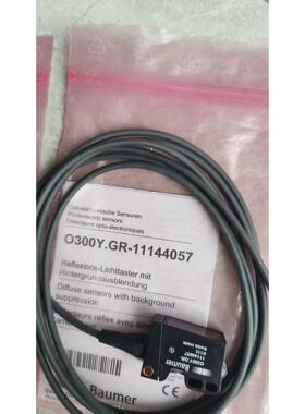 非实价议价议价baumer宝盟光电开关O300Y.GR-11144057拍前请询价