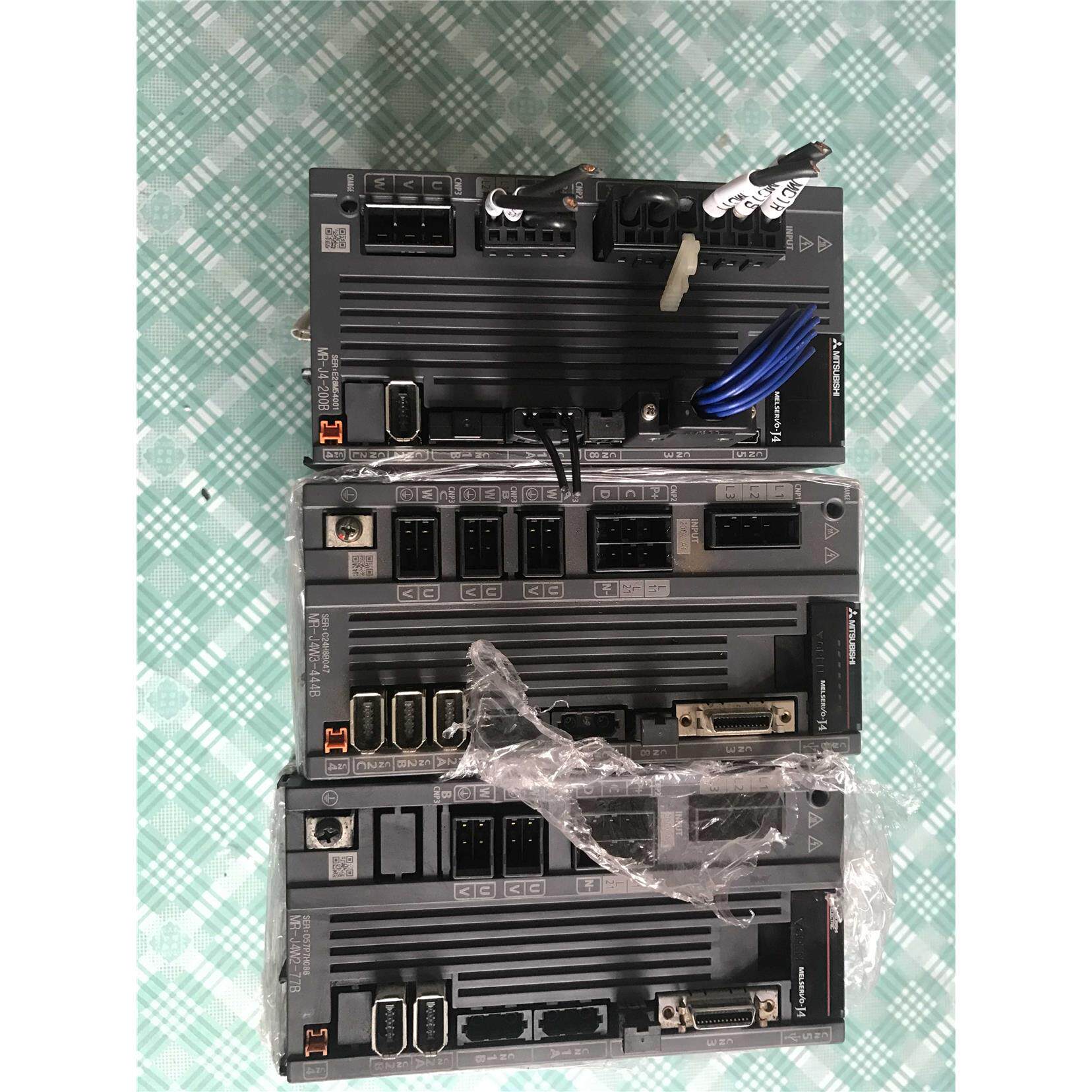 非实价议价议价议价驱动器。MR-J4W3-777B/222B/444B/二手拆机。7