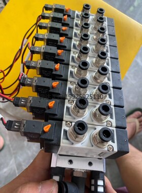 议价气动元件拆机电磁阀HB210-02AⅠL，Model:HC2议价