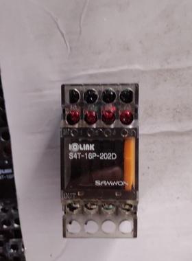 非实价议价议价原装 S4T-16P-202D DC24V继电器模组 4个AQZ202D继