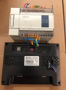 非实价议价议价议价信捷plc XC2-24T-E跟 信捷显示屏TG765S-X非实