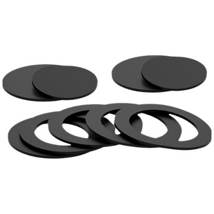 法兰垫片硅胶垫圈氟胶防水耐高温圆垫异形非标定制密封圈垫片橡胶