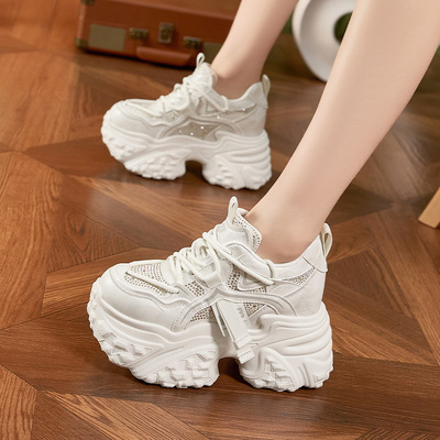 老爹鞋女2026春季新款水钻时尚百