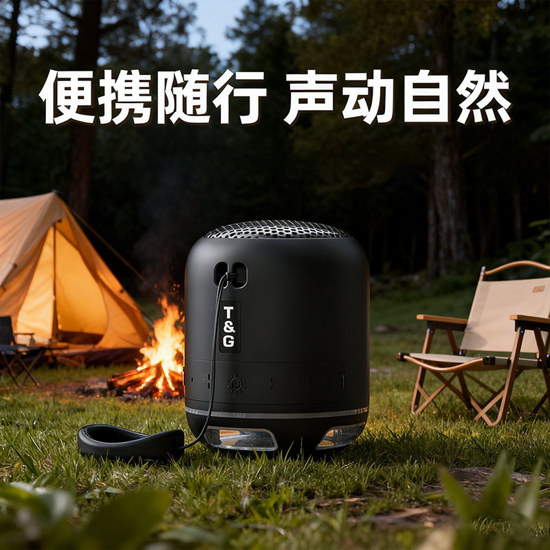 蓝牙音箱无线车载户外防水大音量智能高音质超重立体声低音炮