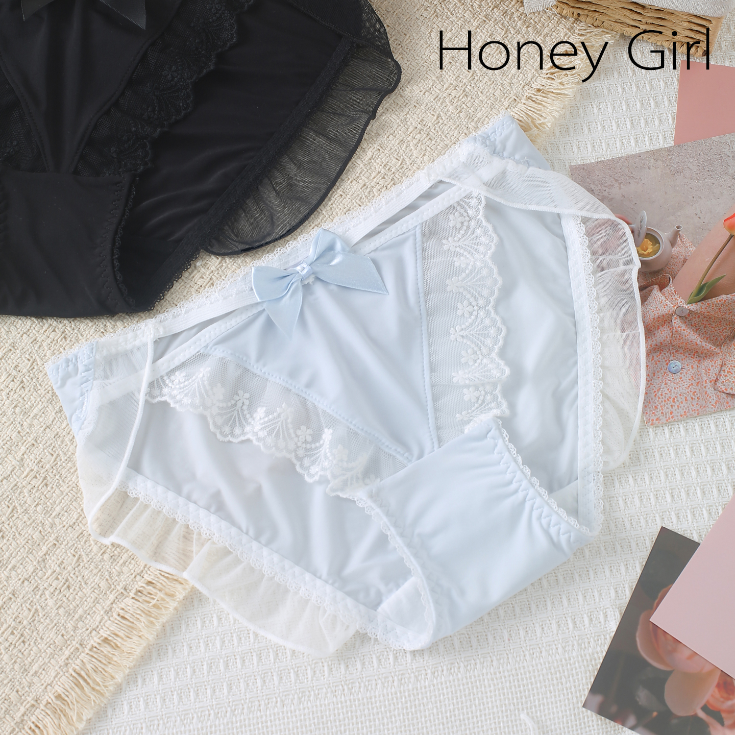 HONEYGIRL品牌丝滑冰丝透气内裤
