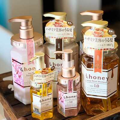 日本控油蓬松柔顺honey洗发水