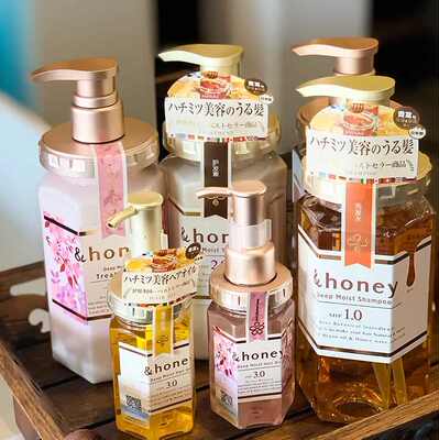 日本控油蓬松柔顺honey洗发水
