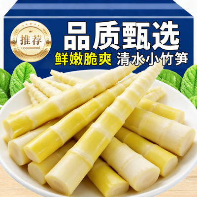 竹笋嫩笋尖当季新鲜小竹笋手撕笋手剥笋免切野冬生笋干广西特产