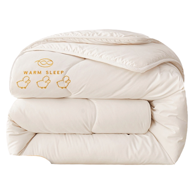 南极人澳洲羊毛被子100纯羊毛冬被羊绒被被芯加厚保暖棉被春秋被