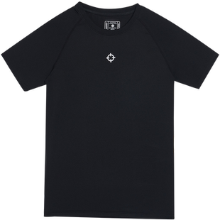 准者紧身衣男运动跑步训练篮球高弹速干打底上衣半袖锻炼健身短袖