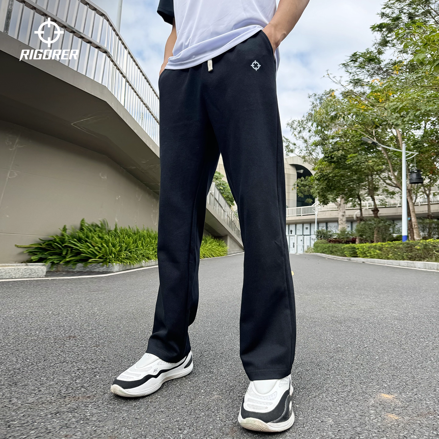 准者直筒运动长裤秋季新款男士休闲跑步健身篮球针织卫裤宽松户外,运动服/休闲服装,运动长裤,淘宝优惠券,粉丝福利购,淘宝优惠卷