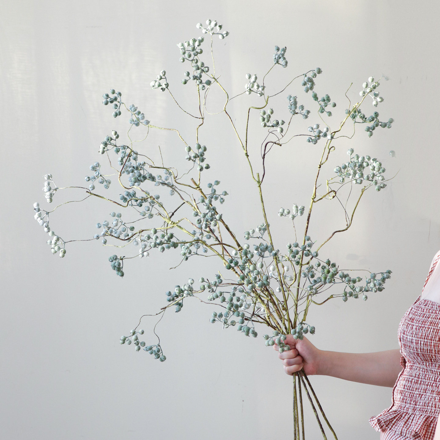 米子家居马桑果假花仿真花绿植摆件侘寂干花逼真高级感山归来花束