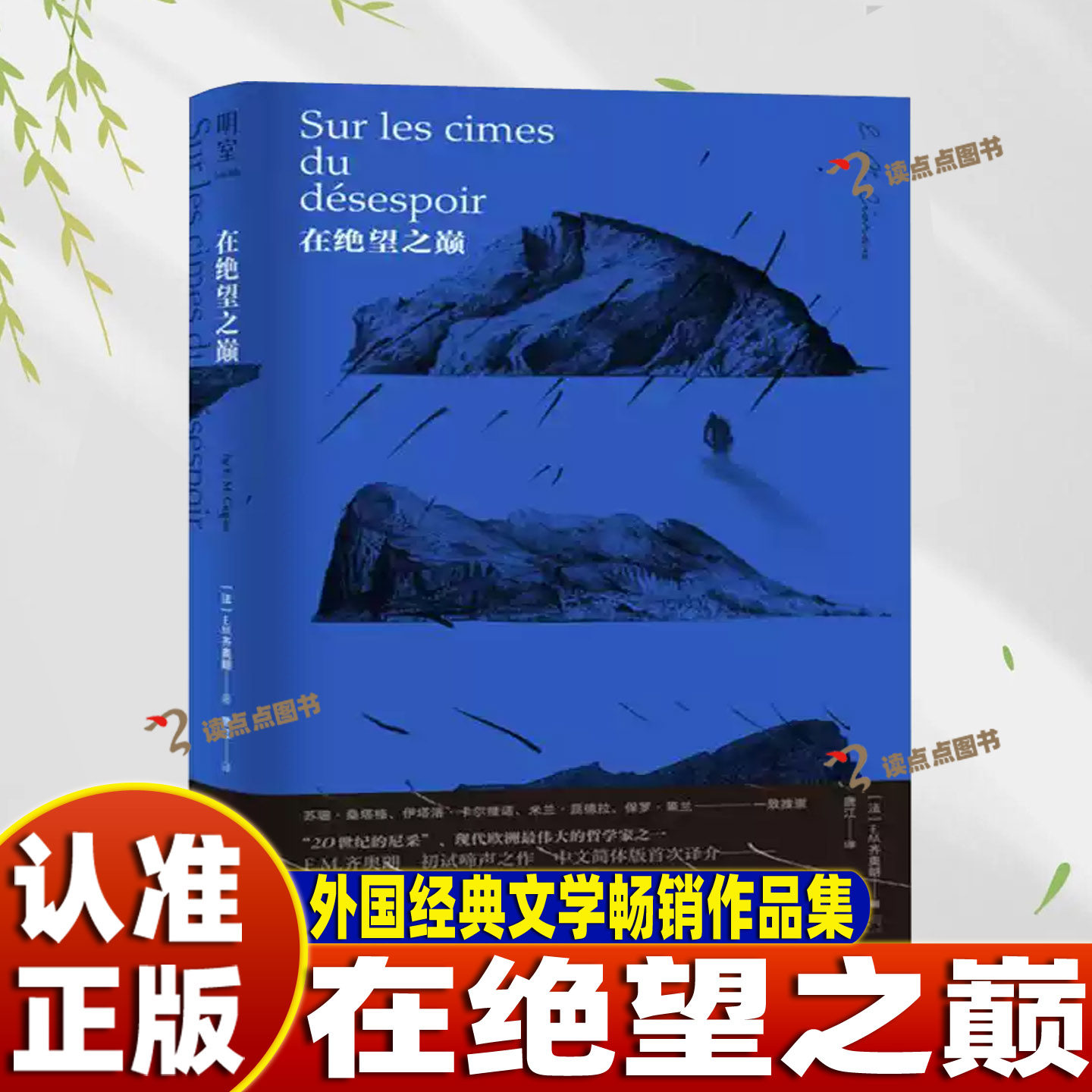 【认准正版】在绝望之巅 二十世纪的尼采现代欧洲伟大的哲学家 E.M.齐奥朗初试啼声之作 简体中文译介版 外国经典文学畅销作品集DD
