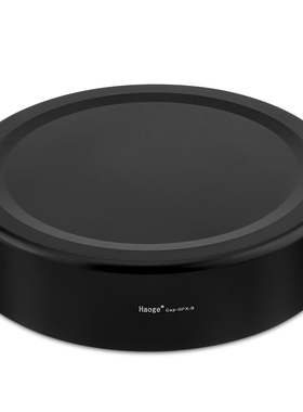 号歌金属镜头盖适用于富士GFX100RF中画幅相机保护盖防尘盖黑色