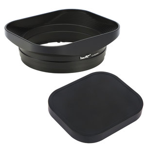 号歌适用索尼 FE 40mm 50mm F2.5 G 镜头方形金属遮光罩SEL40F25G