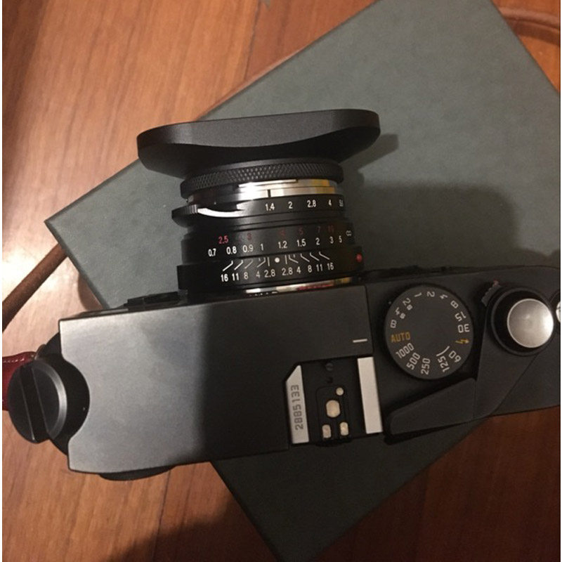 号歌 43mm 方形遮光罩 蔡司 35/2 zm 福伦达35mm f1.4 40mm 1.