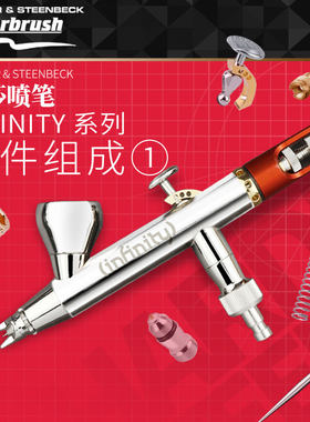 汉莎Harder&Steenbeck喷笔配件