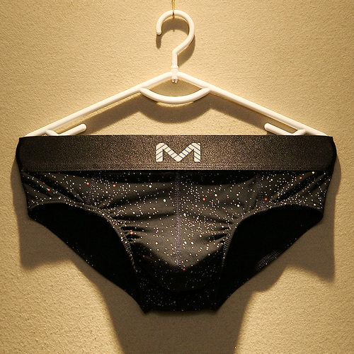 潮牌内裤男士纯棉裆透气性感三角裤男生中腰U凸舒适个性短裤头衩