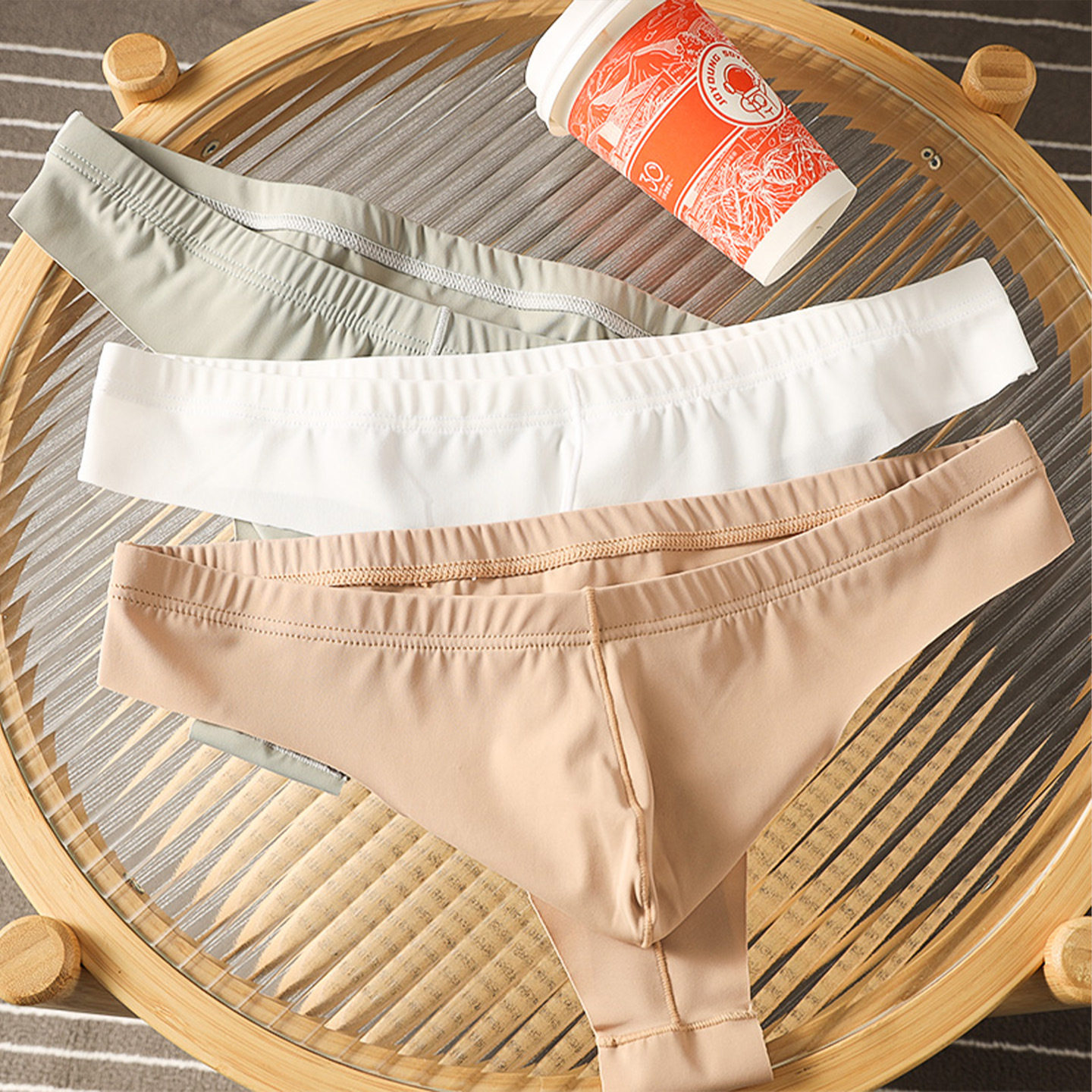 内裤男士冰丝薄款透气性感丁字裤青年男生简约亲肤舒适T字短裤头,女士内衣/男士内衣/家居服,男丁字裤,淘宝优惠券,粉丝福利购,淘宝优惠卷